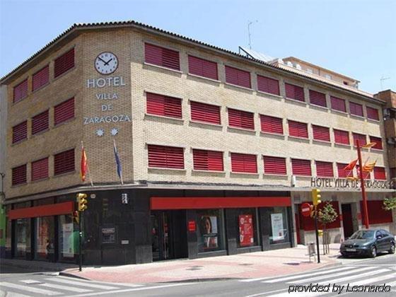 Hotel Villa De Zaragoza 카세테이즈 외부 사진