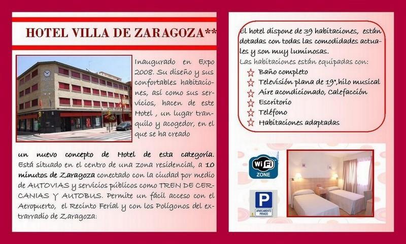 Hotel Villa De Zaragoza 카세테이즈 외부 사진